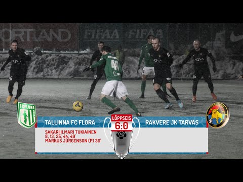 2. voor 2016: Tallinna FC Flora - Rakvere JK Tarvas 6:0 (5:0)