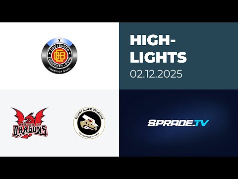 02.12.2025 - Highlights - Herforder Ice Dragons vs. TecArt BlackDragons