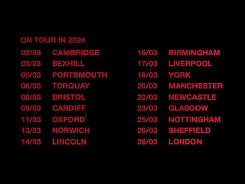 Feeder - Black / Red Tour March 2024 UK