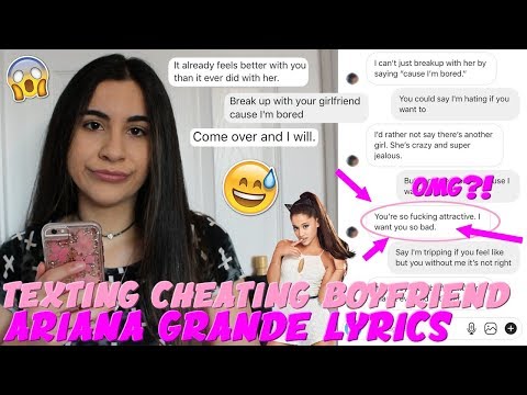 Texting Cheating Boyfriend Break Up With Your Girlfriend I