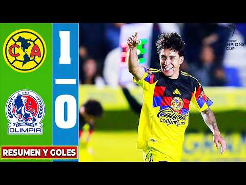 Club America vs Olimpia 1-0 Resumen Y Goles | CONCACAF Champions Cup 2026 HD