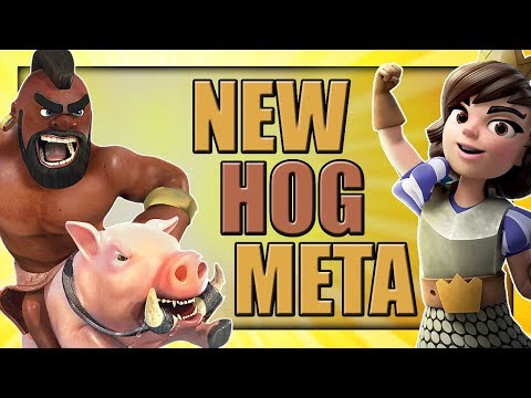 NEW HOG META | Best Hog Cycle Deck In Clash Royale