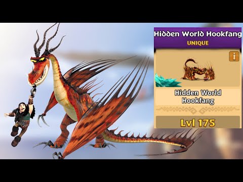 HOOKFANG (Snoutlout's Dragon) Max Level 175 - Unique Monstrous Nightmare - Dragons:Rise of Berk
