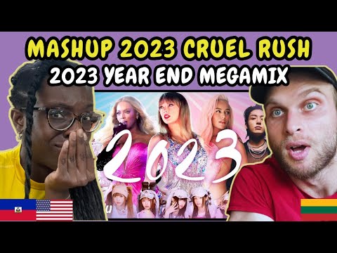 REACTION TO MASHUP 2023 “CRUEL RUSH“ - 2023 Year End Megamix by AnDy Wu (Best 160+ Pop Songs)