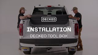 DECKED 101 | Installing the All-New DECKED Tool Box
