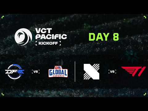 DFM vs GE / DRX vs T1 - VCT Pacific - Kickoff - Middle Bracket R2 - Day 8