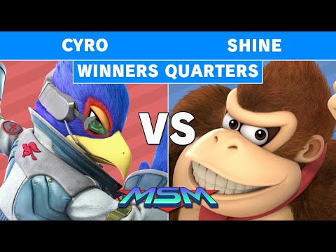 MSM 189 - Cryo (Falco) vs Mazer | Shine (Donkey Kong) Winners Quarters - Smash Ultimate