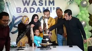 Waseem Badami Birthday - Iqrar ul Hussan - Family 