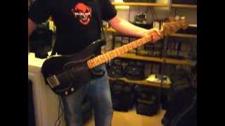 CHRISTIAN MILITIA bass line cover,  NEW MODEL ARMY