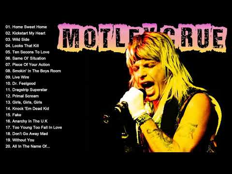 Motley Crue Greatest Hits 80s 90s | Top 20 Motley Crue Best Songs Ever