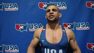Eyad Ibrahim (Div. A, 88 kg), 2026 Masters Nationals Men's Freestyle Champion