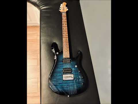 Rare Ernie Ball Music Man JP6 BFR PDN - Blue image 25