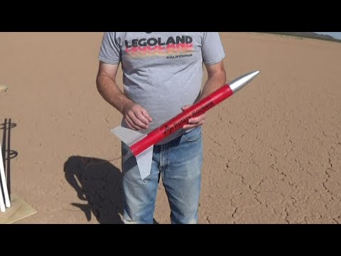 DIY Home built model rocket and sugar motor.