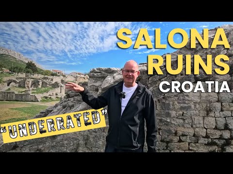 Salona, ​​Kroatien: Ruinen einer antiken römischen Stadt, größer als Pompeji