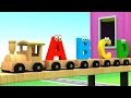 Learn Alphabet Train Song 3D Animation Alphabet ABC Train Song For Children