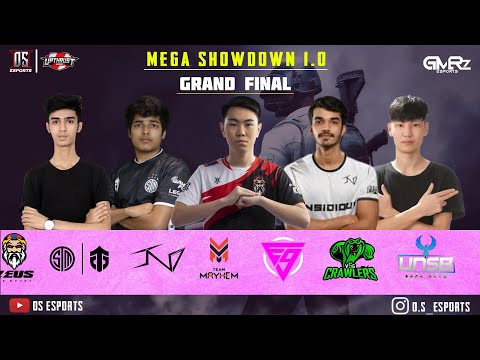 MEGA SHOWDOWN 1.0..... PUBG MOBILE ESPORTS INDIA..| GRAND FINAL | Streaming Partner Ft.- OS RISHIOP