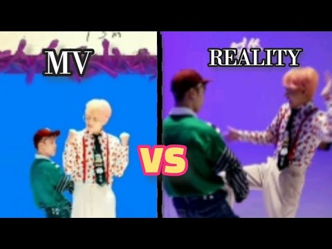 mv vs reality// behind the scenes shooting of idol and dynamite
