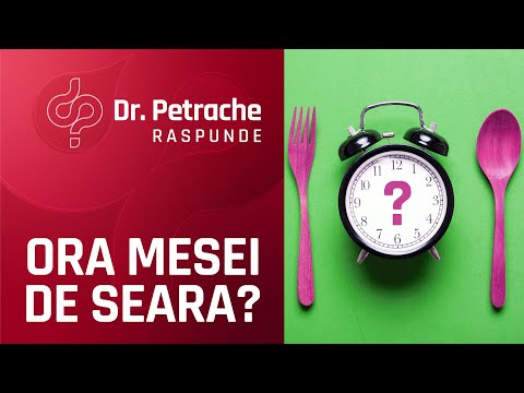 LA CE ORA E BINE SA CONSUMI ULTIMA MASA?