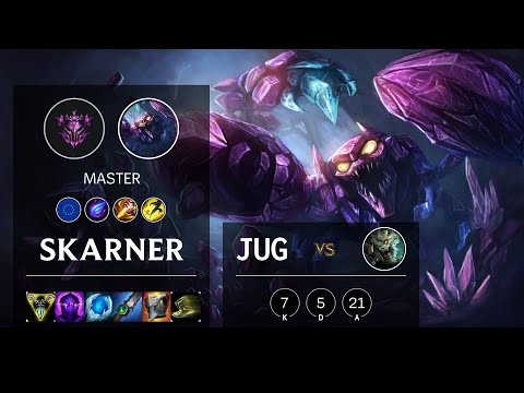 Skarner Jungle vs Rengar - EUW Master Patch 10.15