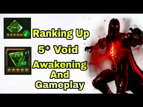 5* Void Ranking Up , Awakening And Gameplay (MCOC)