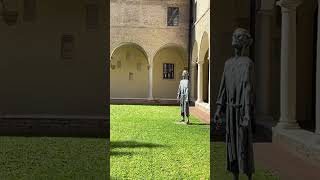 🇮🇹 Travelogue- Courtyard, Chiostri Francescani, Ravenna #italy #courtyard #art