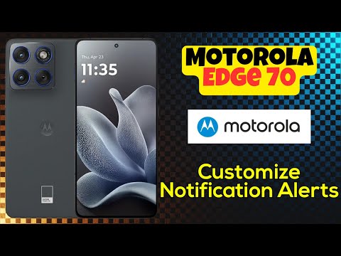 Customize Notification Alerts on Motorola Edge 70 | Notification Settings Tutorial