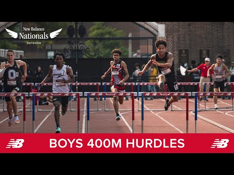 Boys 400m Hurdles Championship Section 6 - New Balance Nationals Outdoor 2023