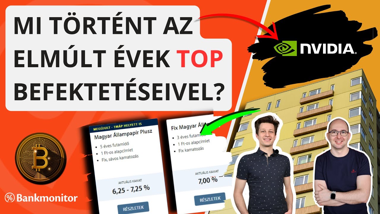 Hozamvadászat: Melyik befektetés hozta a legtöbbet az elmúlt években?