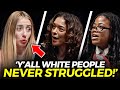 Black Woman FINALLY Learns The Hypocrisy Of Anti White Racism