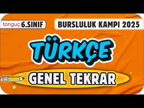 6. Sınıf Türkçe 2. Dönem 2. Sınava Hazırlık Videoları