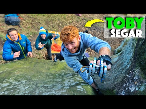Parkour Expert Learns to Trad Climb in just 90 minutes!!