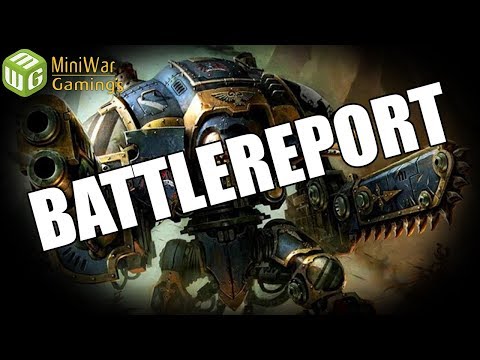 NEW Imperial Knights vs Custodes Warhammer 40k 8th Edition Battle Report