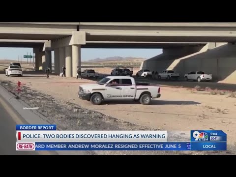 Bodies hanged from overpass in Juarez
