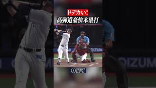 【ドデカい】林安可『高弾道豪快本塁打』 #shorts