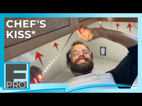 No Shoulder Shadows: Under-Cabinet Lighting