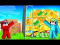 Nico vs Cash BILLIONAIRE House Battle In Minecraft!