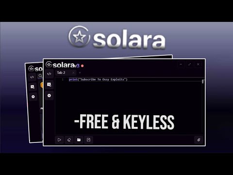 SOLARA Executor Free Keyless ROBLOX Download Guide (2025)