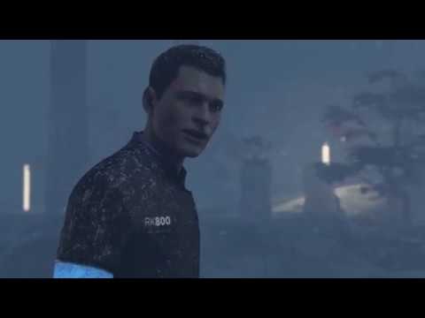 Connor's final scene with Amanda in the Zen Garden ALL OPTIONS - Detroit Become Human