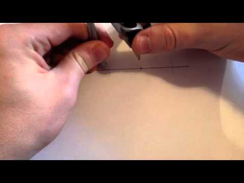 Perpendicular through point on line - Corbettmaths