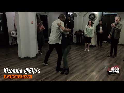 Learn to Dance Kizomba @Eljo's Dips Swipes & Ganchos