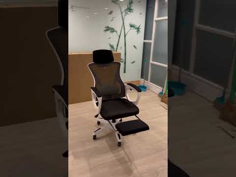 Ghế Xoay Công Thái Học Có Gác Chân Nệm - CTH6