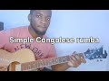 Learn to play simple sweet Congolese rumba melodies on rhythmic guitar🎸. Please subscribe for more.