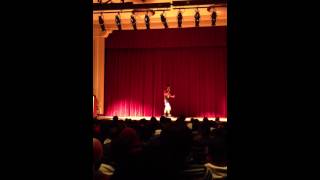 Cory Hughes @ Linden-McKinley talent show