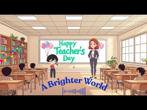 Happy Teachers’ Day Song 🎶 | Original Kids Song - A Brighter World