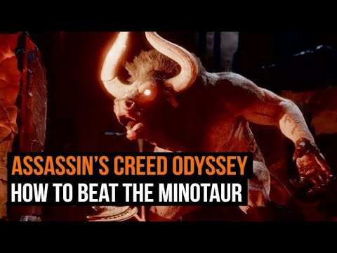 How to Kill Minotaur Boss - Easy Trick AC Odyssey