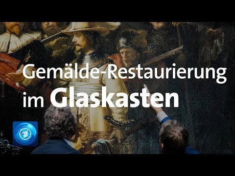 "Nachtwache": Berühmtes Rembrandt-Gemälde wird öffentlich restauriert