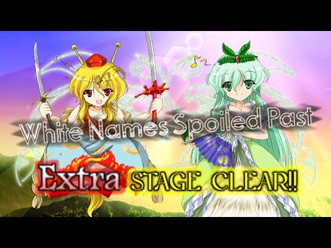 White Names Spoiled Past Extra Stage (Marisa & Shiragiku's Route) Playthrough