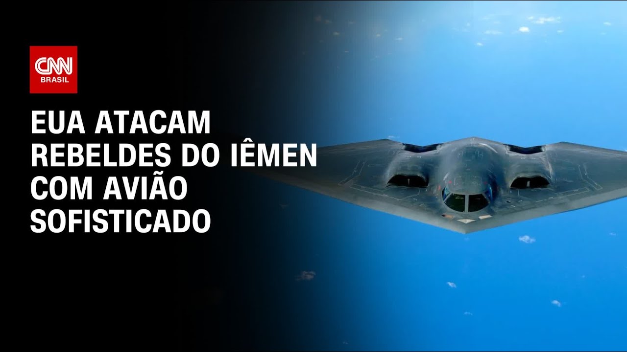 EUA atacam rebeldes do Iêmen com avião sofisticado | LIVE CNN