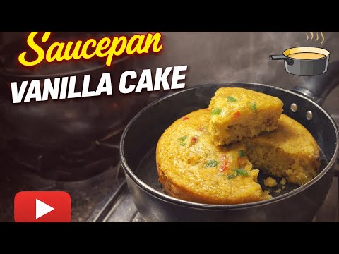 Bina Oven Vanilla Cake | Sauce Pan Cake Recipe for Beginners
