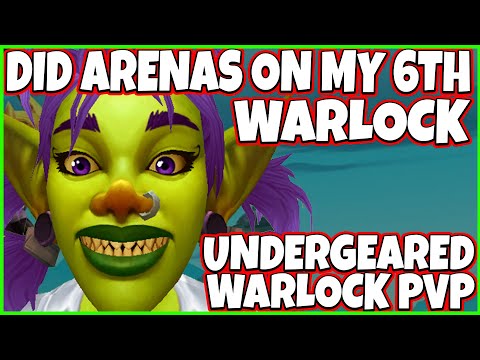 230 iLvl Undergeared Destruction Warlock Arena Experience - Did Arenas On My 6th Warlock - Season 3